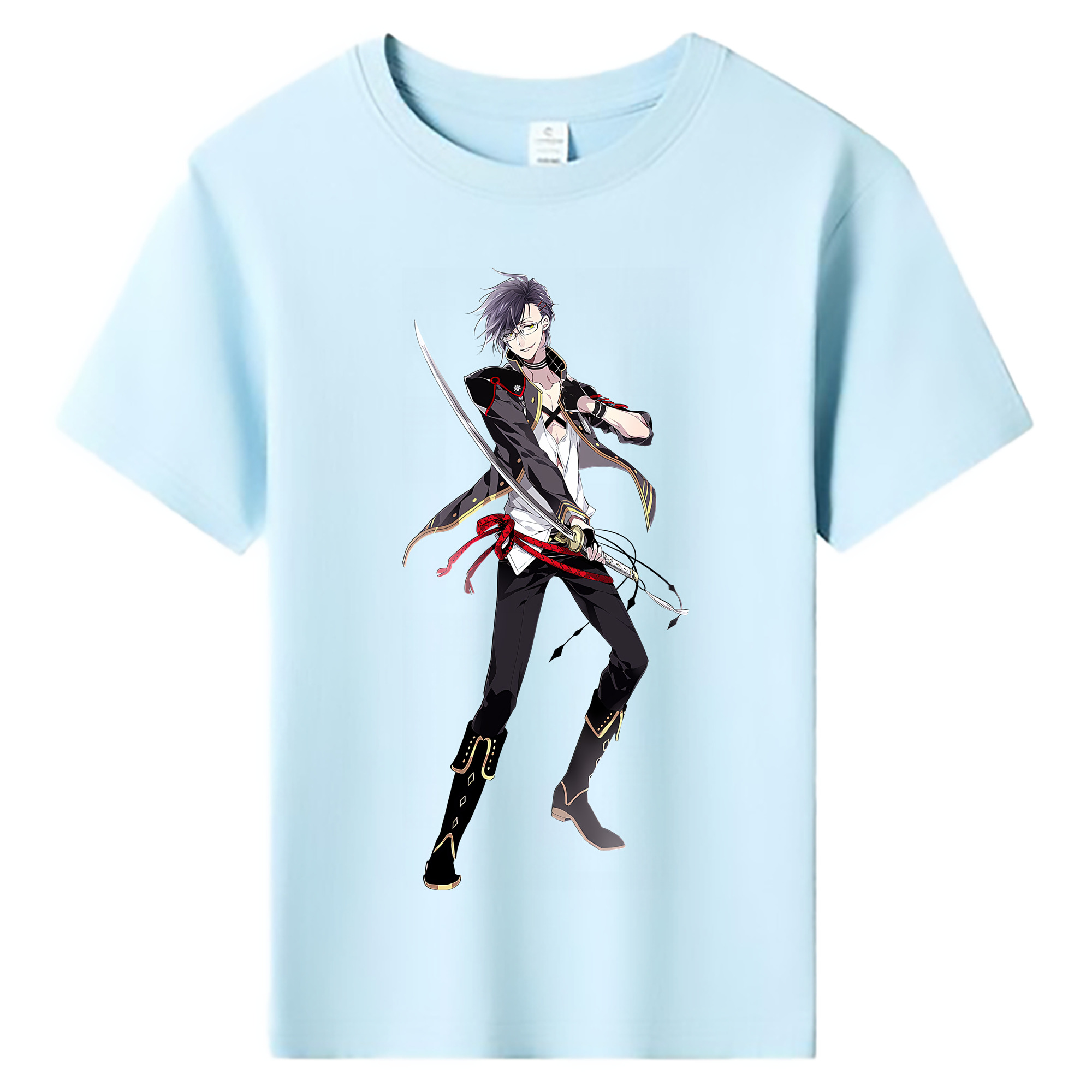 （画像用） 刀剣乱舞 Touken Ranbu 綿100％キッズTシャツ（フロントプリント）